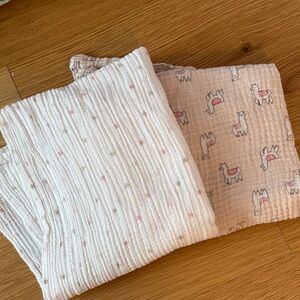 Aden & Anais organic cotton swaddles